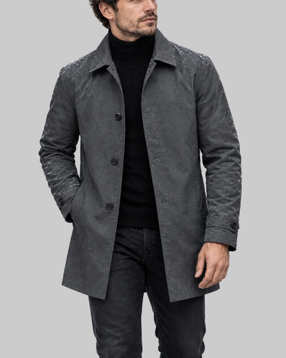Men's Tailored Coat – Weather Protection, Classic Cut, Office & City Wear